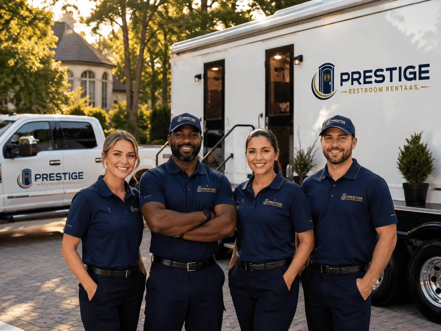 Trusted Luxury Portable Restrooms company in Cement, OK